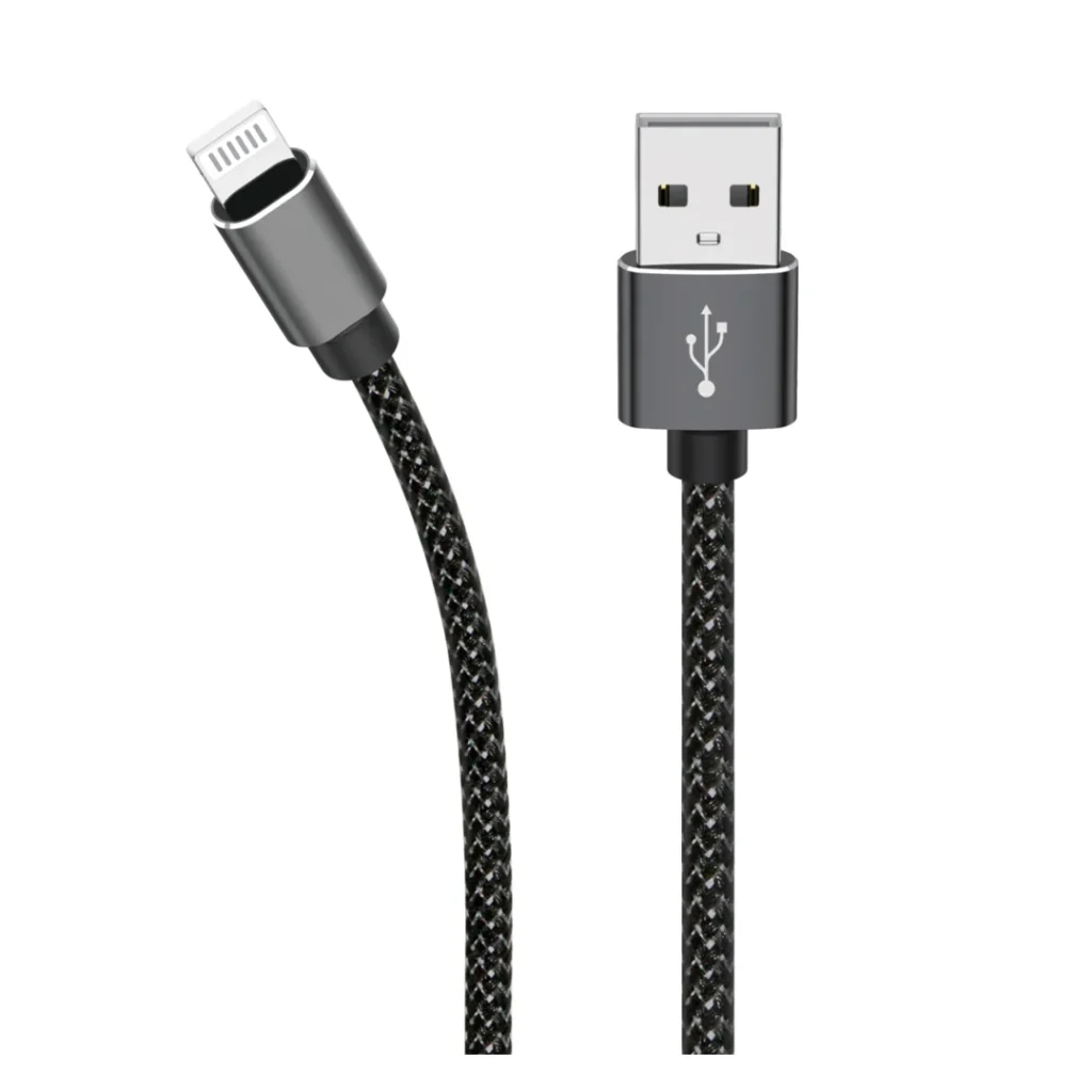 2.4A 3M iPhone Charging Cable – Fast Charge & Data Sync