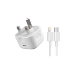 20W Fast Charger + Type-C to Lightning Cable Combo