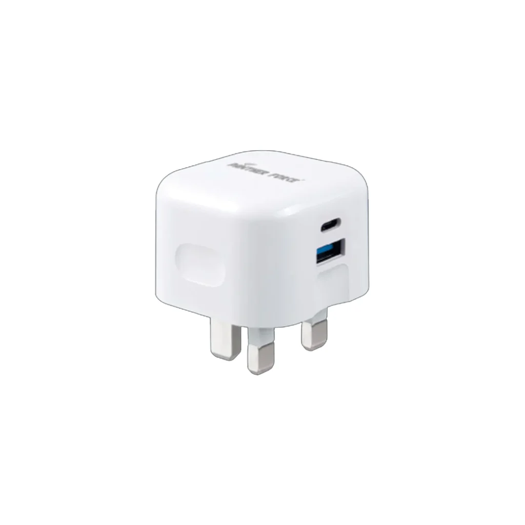 20W Wall Plug Charger – USB-A & Type-C Dual Ports