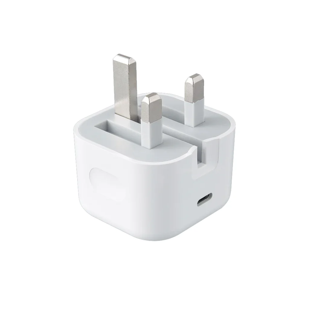 45W Folding Wall Plug – Dual USB-C Ports, Fast Charging