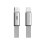 65W Flat Type-C to Type-C Cable – Fast Charging & Data Transfer