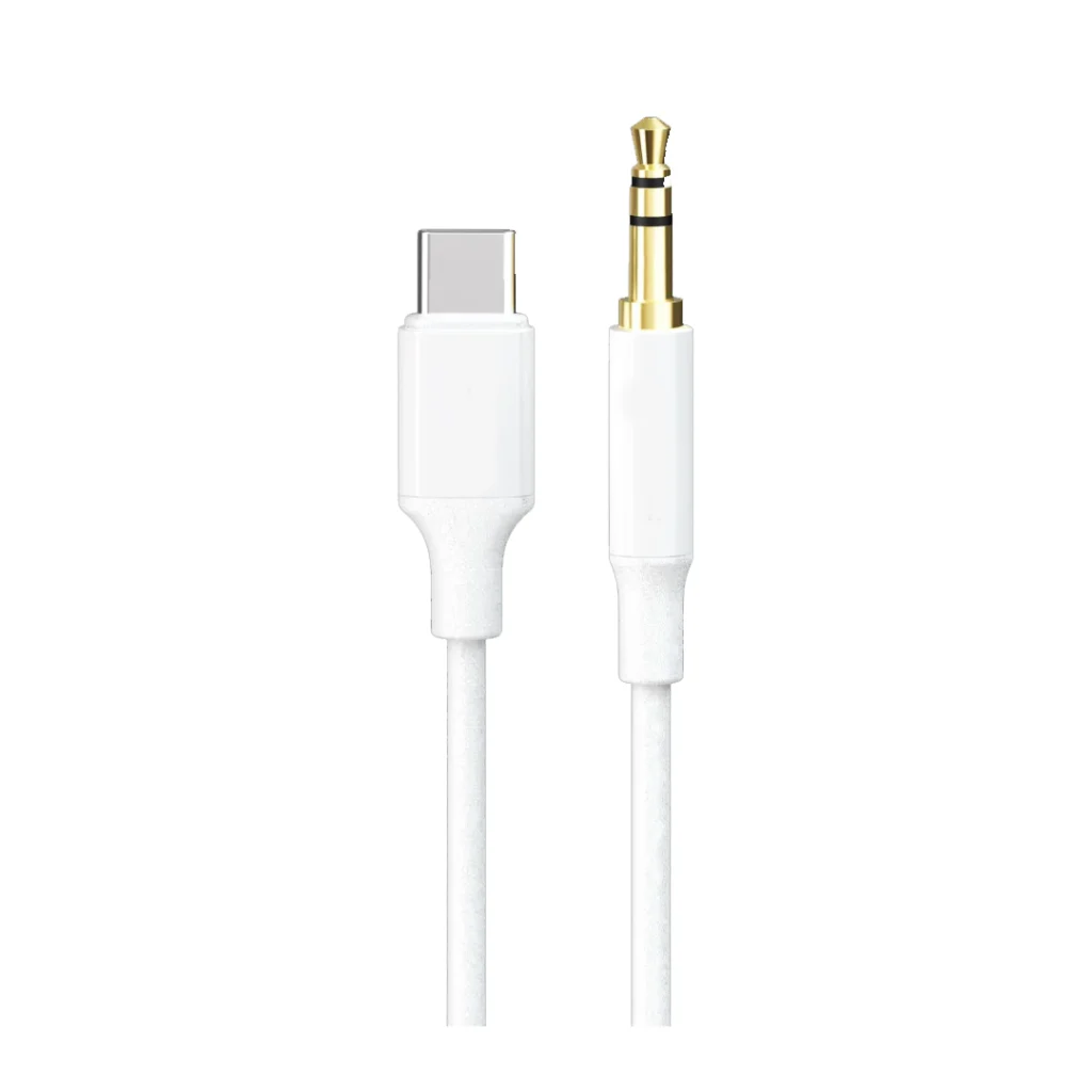 Type-C AUX Cable – Extended Length for Charging & Audio