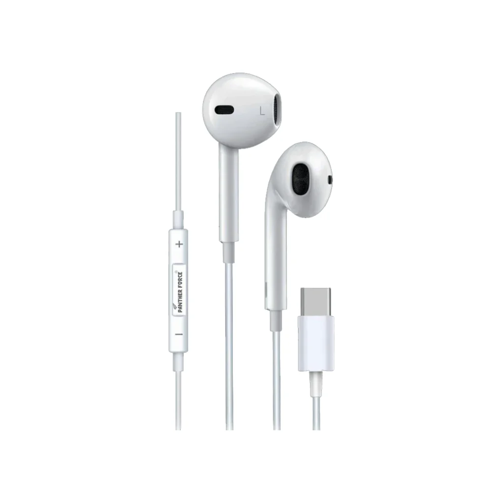USB-C C-Type Wired Earphones – High-Quality Sound & Handsfree