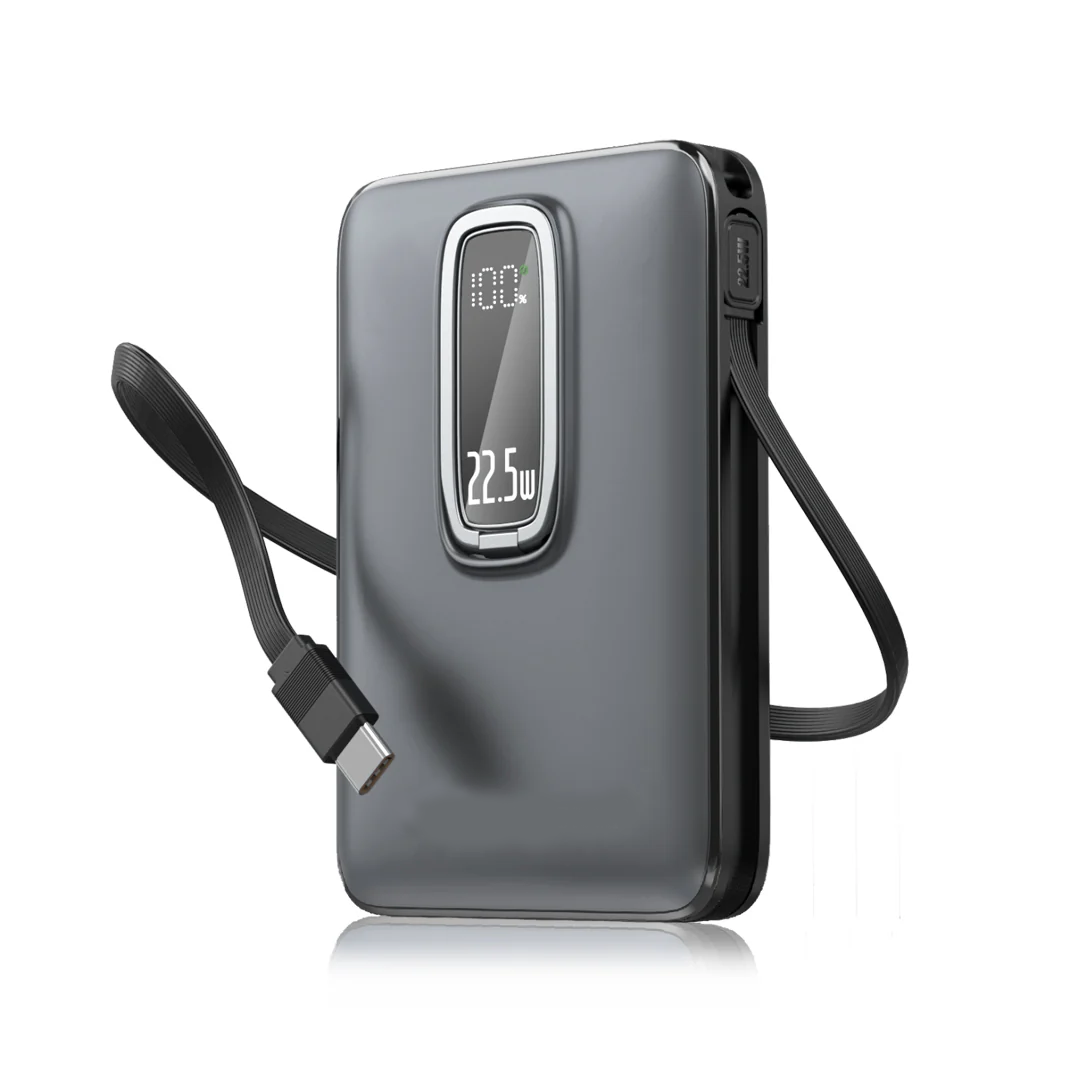 10000mAh MagSafe Power Bank with Cable – Magnetic Wireless Fast Charging 10000mAh MagSafe Power Bank with Cable – Magnetic Wireless Fast Charging