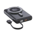 10000mAh Power Bank with Multi Cable & Watch Charger – Fast Charging Portable Battery