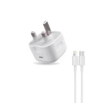 20W Fast Charger + Type-C to Lightning Cable Combo