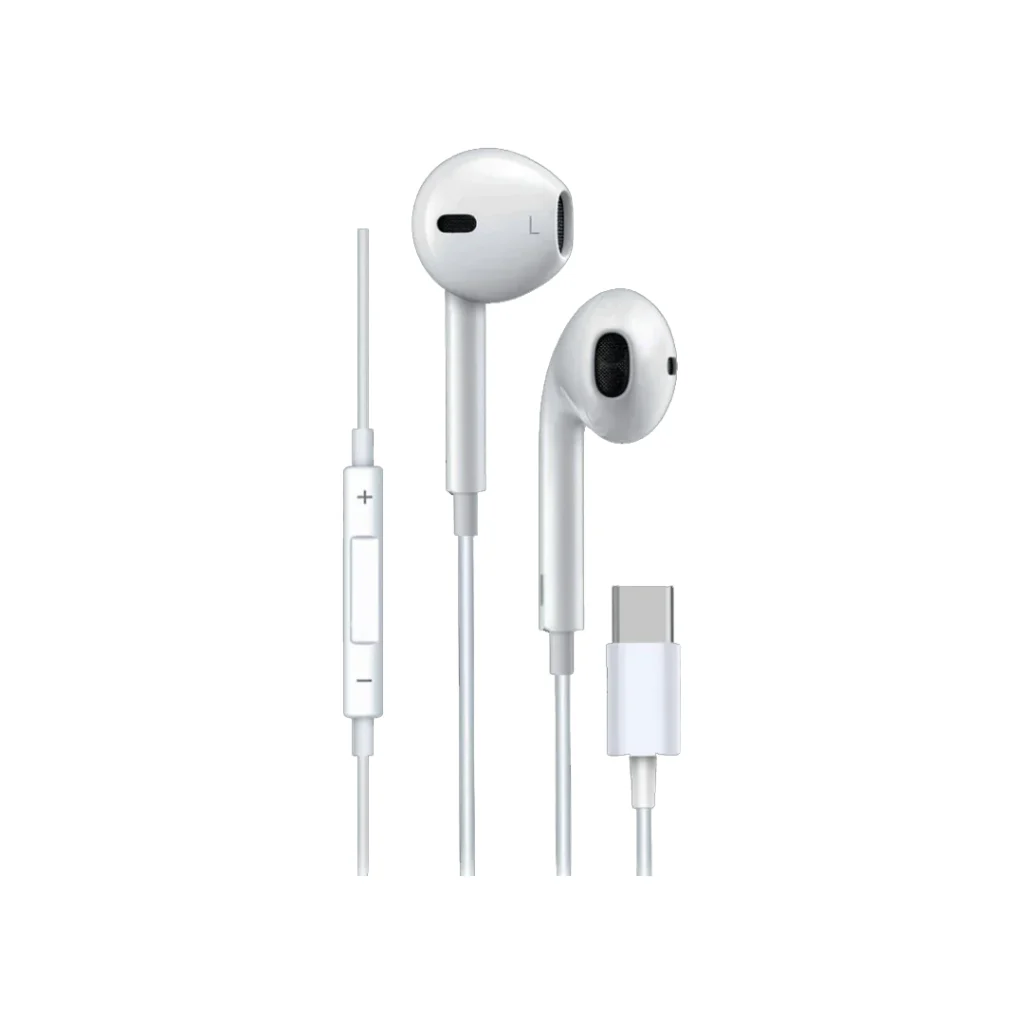 C-Type Handsfree Earphones – USB-C Wired High-Quality Sound