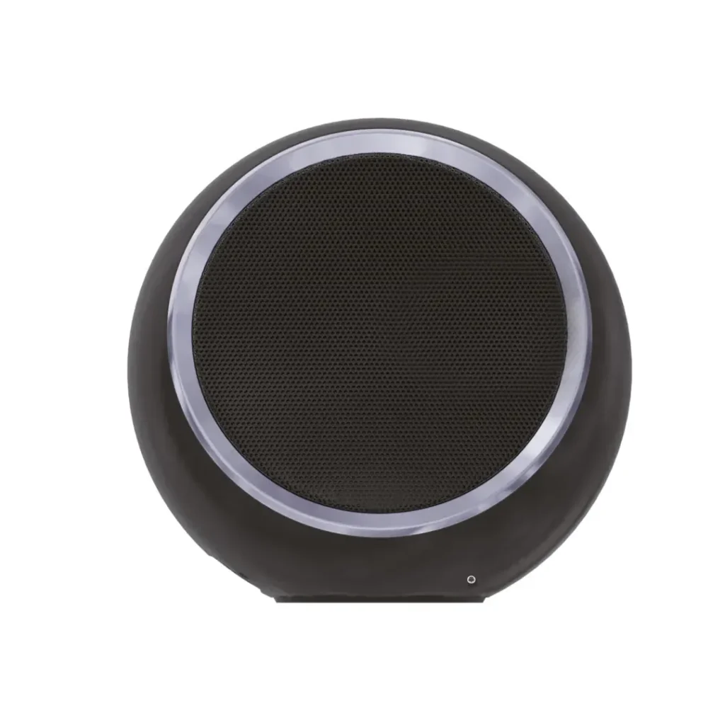 Compact Round Bluetooth Speaker – Portable Mini Wireless Speaker