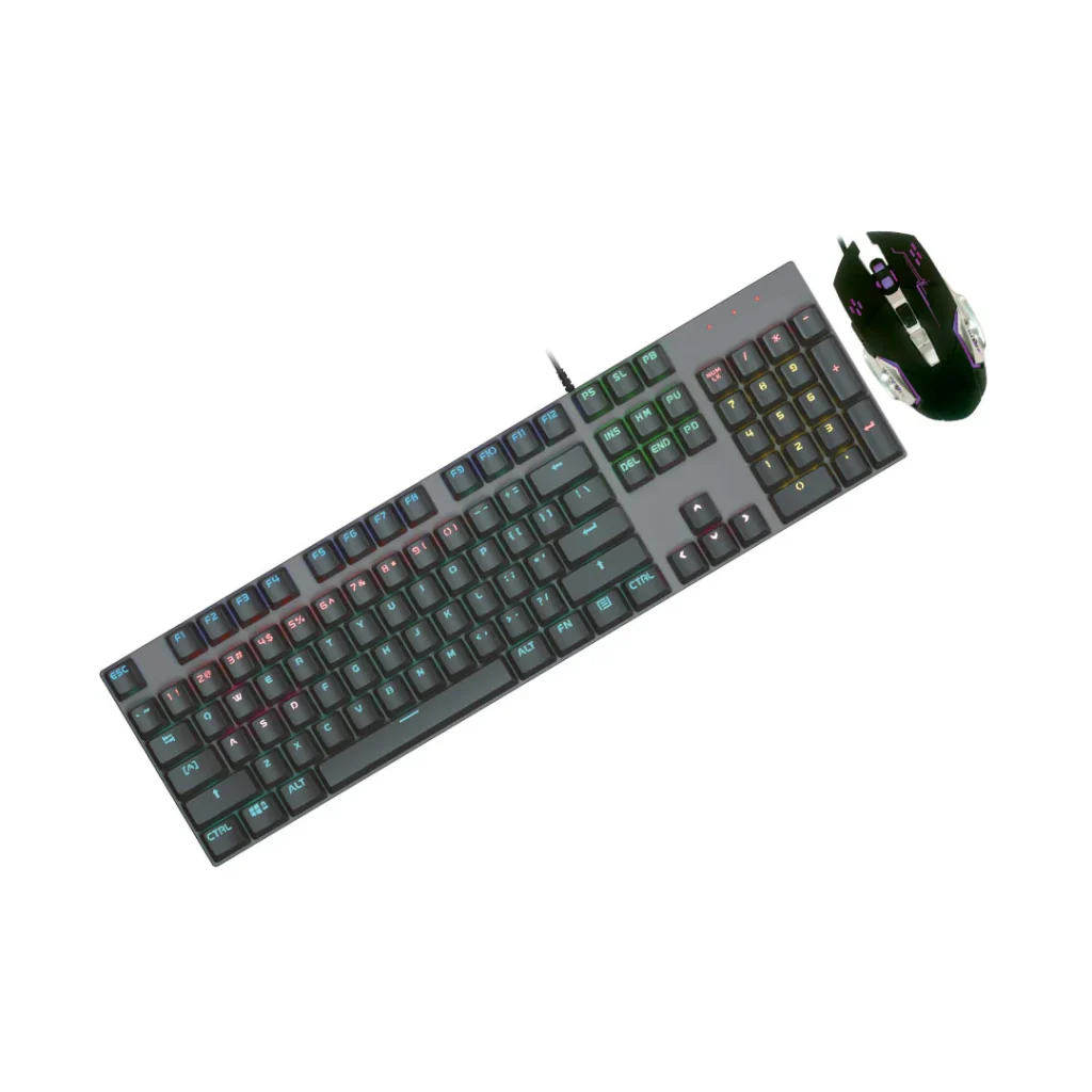 Gaming Combo – RGB Mechanical Keyboard & Adjustable DPI Mouse