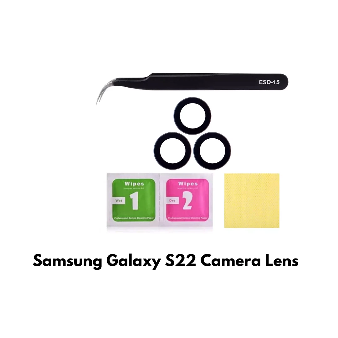 Samsung Galaxy S22 Rear Camera Lens Replacement Kit – UK Stock Samsung Galaxy S22 Rear Camera Lens Replacement Kit – UK Stock