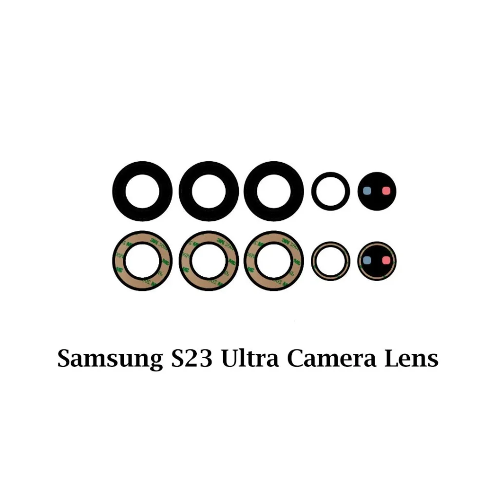 Samsung Galaxy S23 Ultra 5G Rear Camera Glass Lens Replacement – UK Seller