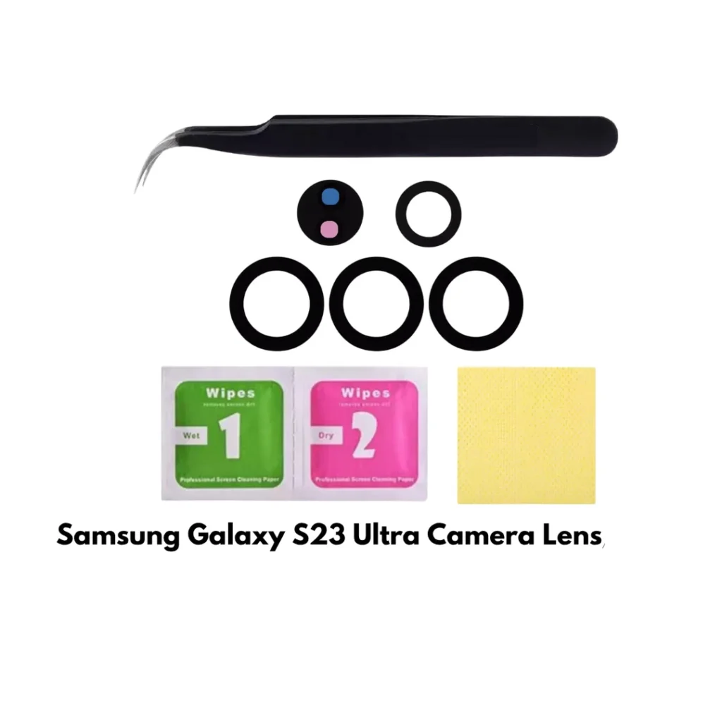 Samsung Galaxy S23 Ultra Rear Camera Lens Replacement Kit UK