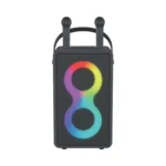Standing Portable Karaoke Speaker with 2 Wireless Mics – Bluetooth Party Speaker