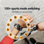 Stylish AMOLED Display Smart Watch – Fitness & Notifications | UK Stock - Image 4