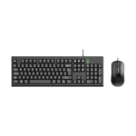 Wired Keyboard & Mouse – Durable High-Precision USB Combo