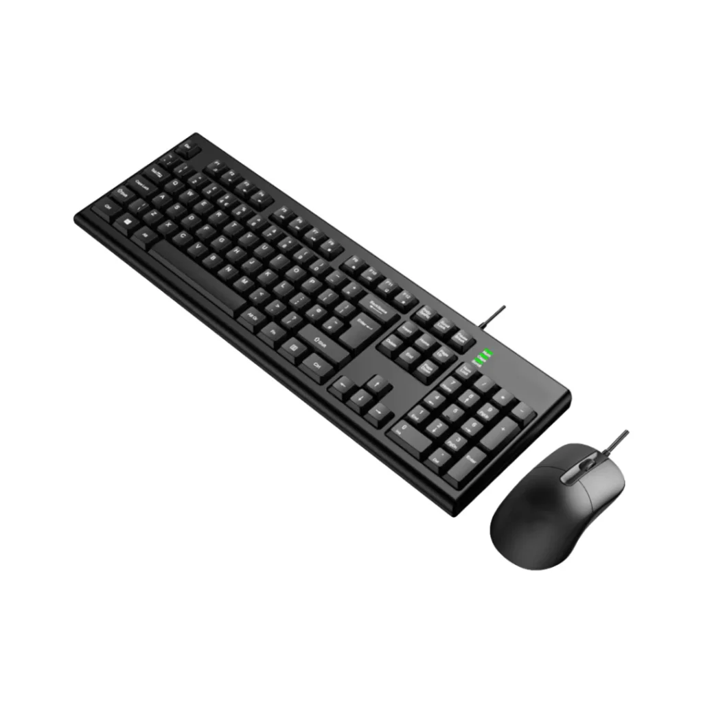 Wired Keyboard & Mouse – Durable High-Precision USB Combo