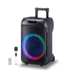 Wireless Bluetooth Trolley Speaker – Portable Party Speaker with Wheels