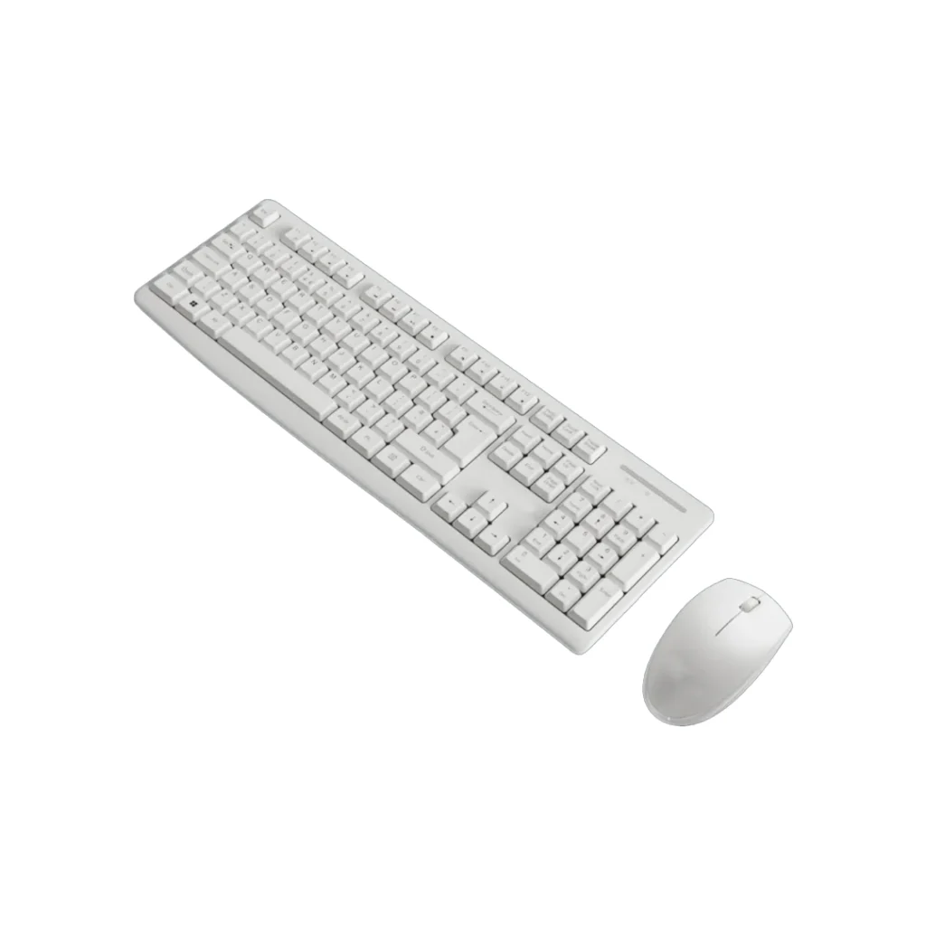 Wireless Keyboard & Mouse – Ergonomic Combo with Adjustable DPI
