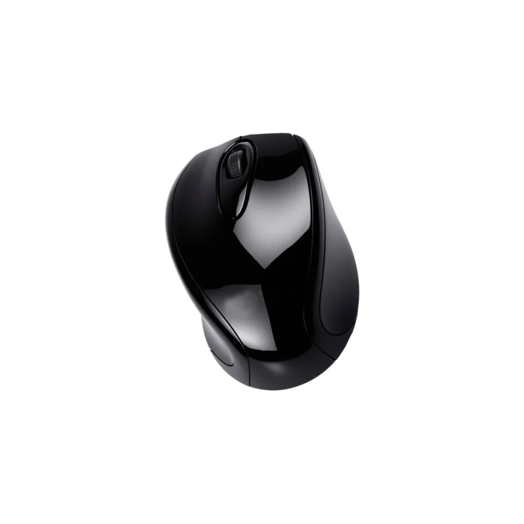 Wireless Mouse – Portable 2.4GHz Mouse (White/Black)