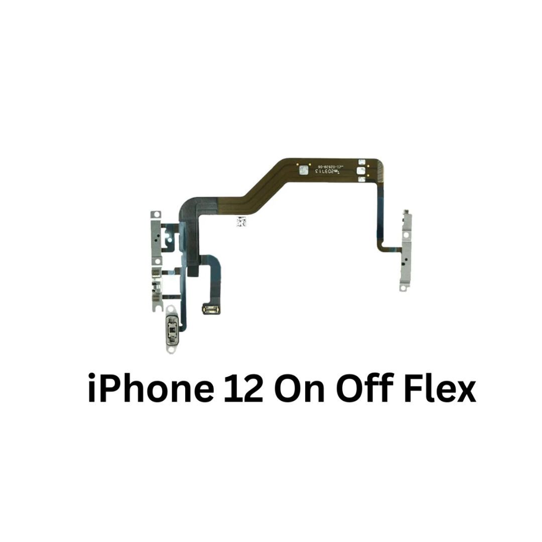 iPhone 12 Power Flex Cable Replacement – Volume Buttons & Mute Switch UK Stock iPhone 12 Power Flex Cable Replacement – Volume Buttons & Mute Switch UK Stock