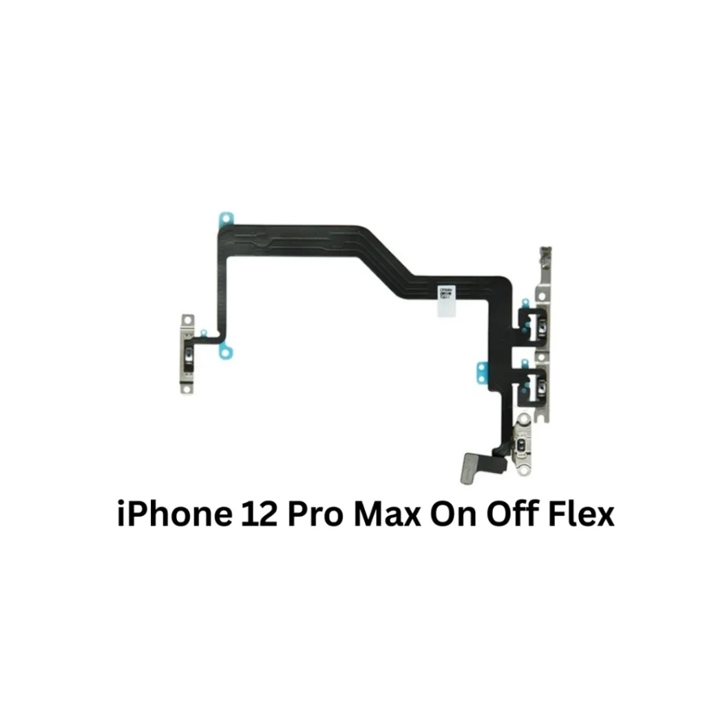 iPhone 12 Pro Max Power Flex Cable with Volume Buttons & Mute Switch – UK Stock