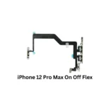 iPhone 12 Pro Max Power Flex Cable with Volume Buttons & Mute Switch – UK Stock