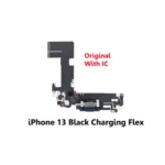 iPhone 13 Black Charging Port Flex Cable w/ IC – UK Stock