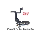 iPhone 13 Pro Blue Power Charging Port Flex Cable Connector w/ IC – UK Stock