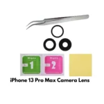 iPhone 13 Pro Max Replacement Camera Lens with Tweezer + Cleaning Kit – UK Stock