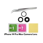 iPhone 14 Pro Max Replacement Camera Lens + Tweezers & Cleaning Kit – UK