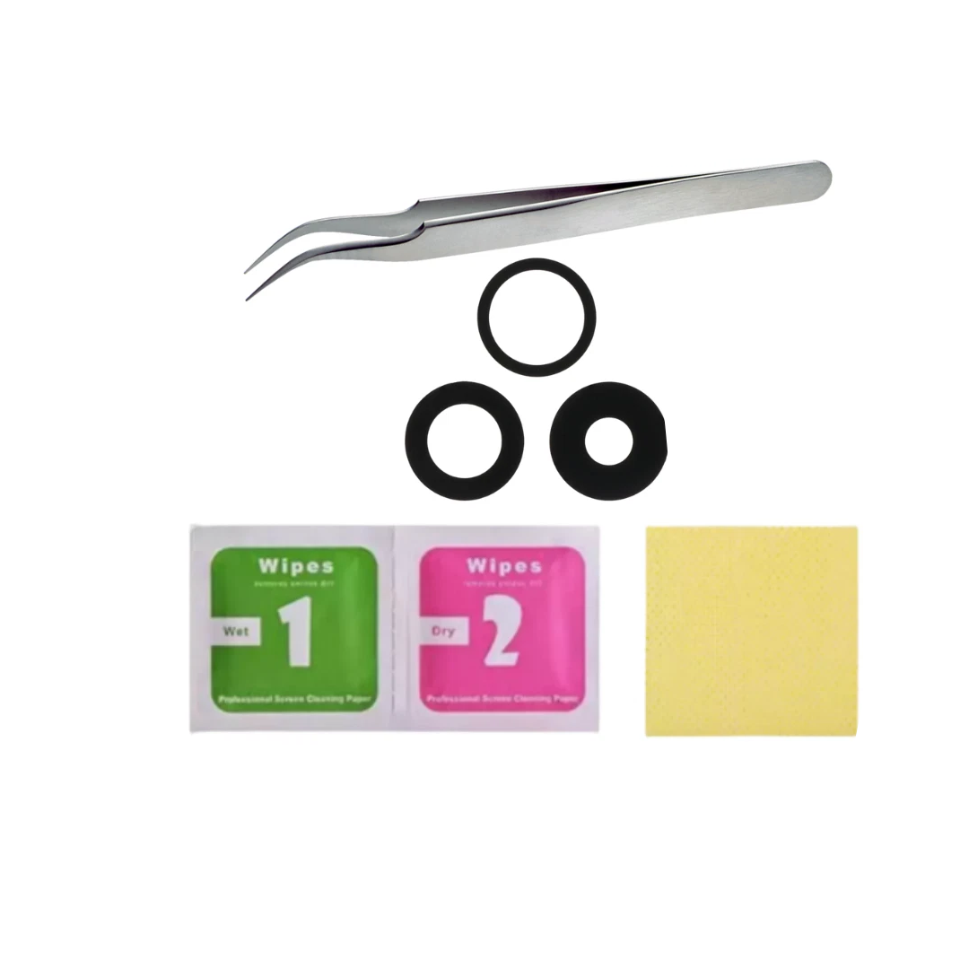 iPhone 14 Pro Replacement Rear Camera Lens + Tweezers & Cleaning Kit – UK iPhone 14 Pro Replacement Rear Camera Lens + Tweezers & Cleaning Kit – UK