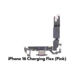 iPhone 16 Charging Port Connector Flex Cable Replacement (Pink) – UK Stock