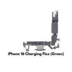 iPhone 16 Charging Port Flex Cable Replacement (Green) – UK Stock