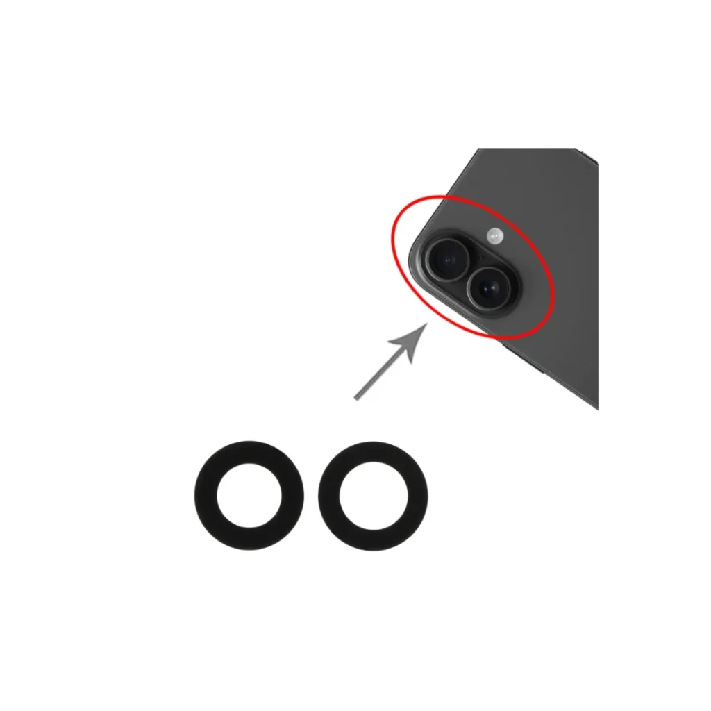 iPhone 16 Plus Rear Camera Glass Lens Replacement – Premium Quality UK Stock