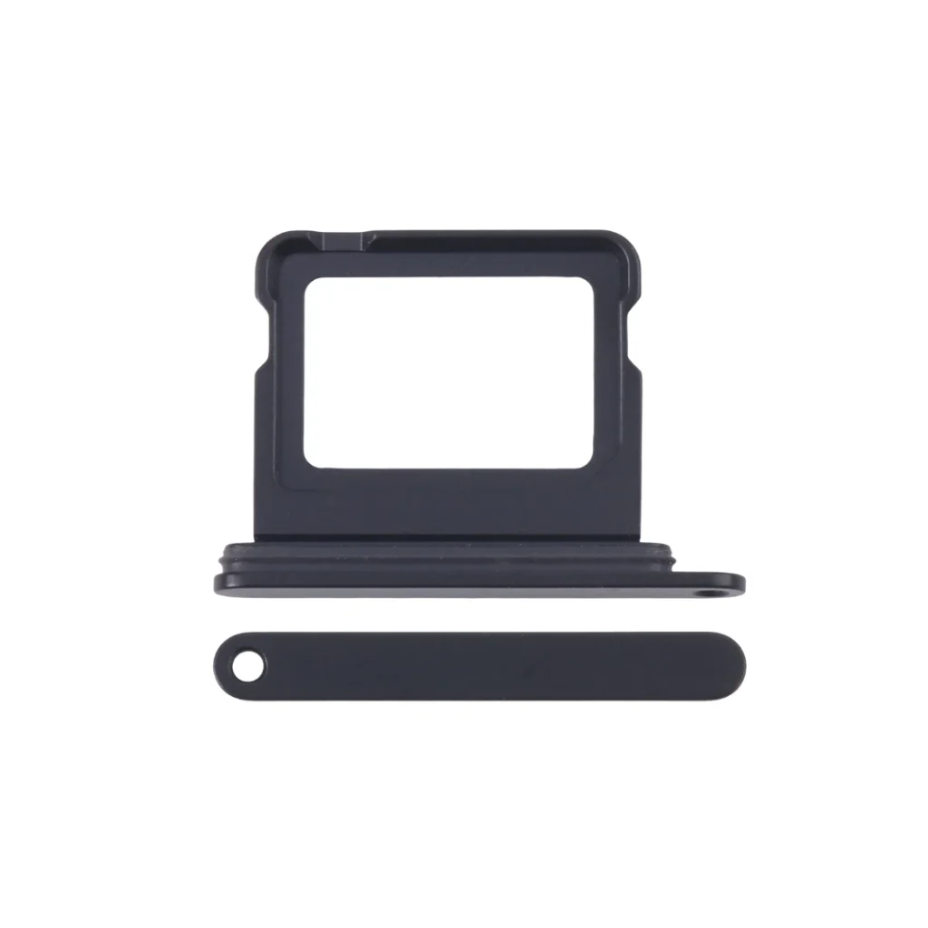 iPhone 16 Plus Replacement SIM Tray Holder Slot (Black) – UK Stock
