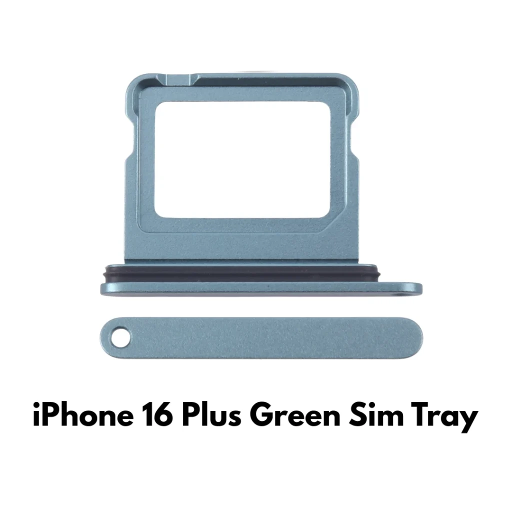 iPhone 16 Plus SIM Tray Replacement (Green) – UK Stock
