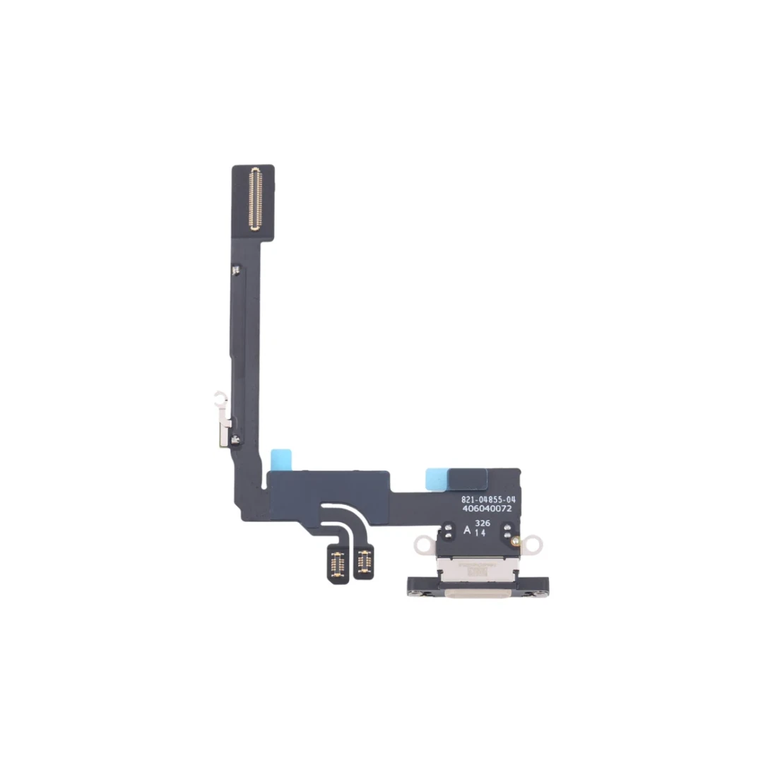 iPhone 16 Pro Charging Port Dock Connector Flex Replacement ( Titanium ) -UK iPhone 16 Pro Charging Port Dock Connector Flex Replacement ( Titanium ) -UK