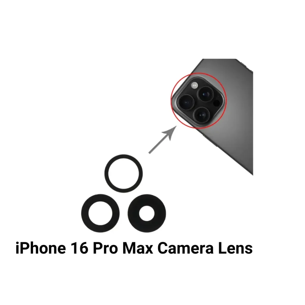 iPhone 16 Pro Max Replacement Rear Back Camera Lens – Premium Quality UK Stock
