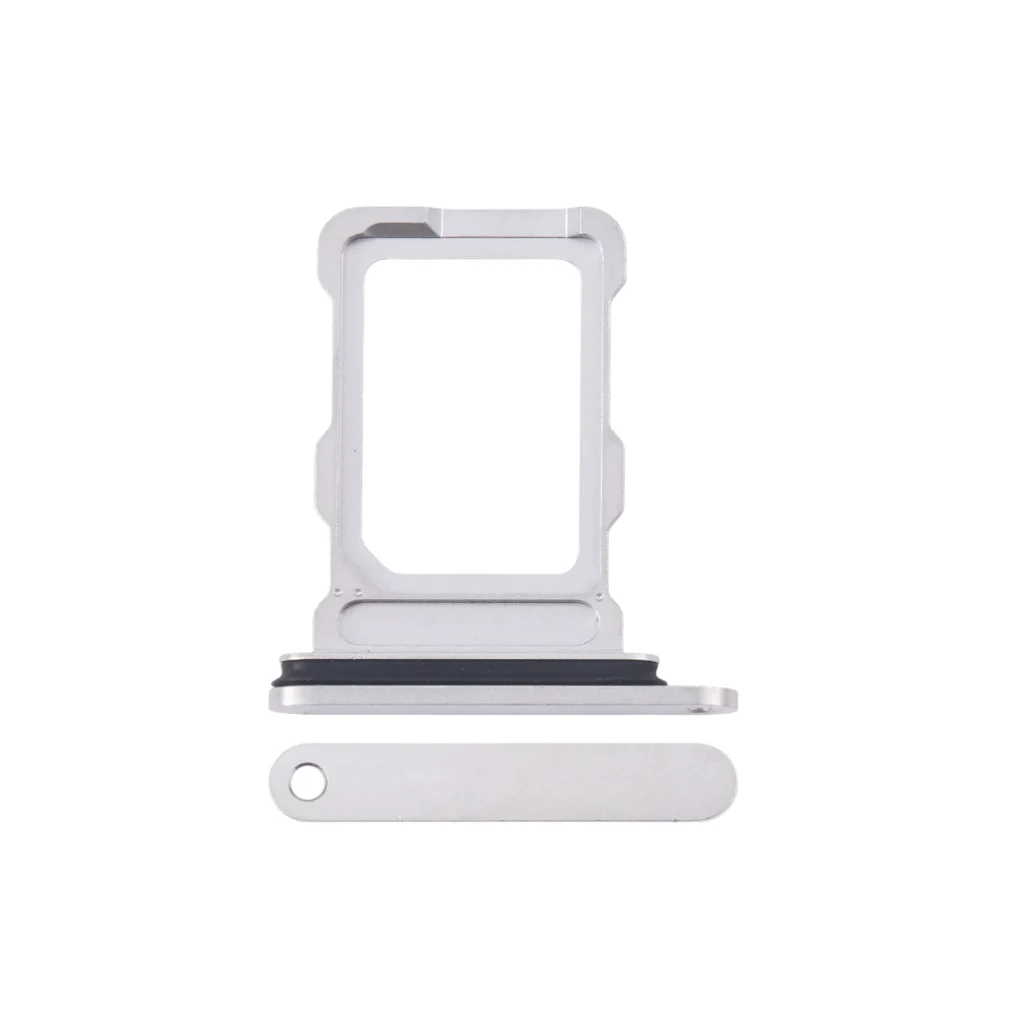 iPhone 16 Pro Replacement Sim Tray Holder Slot ( White ) - UK Seller