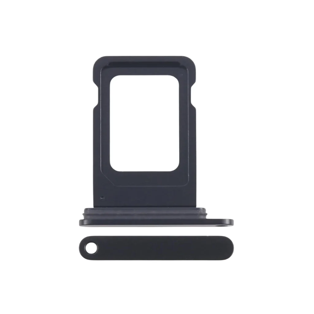 iPhone 16E Replacement SIM Tray Holder Slot (Black) – UK Seller