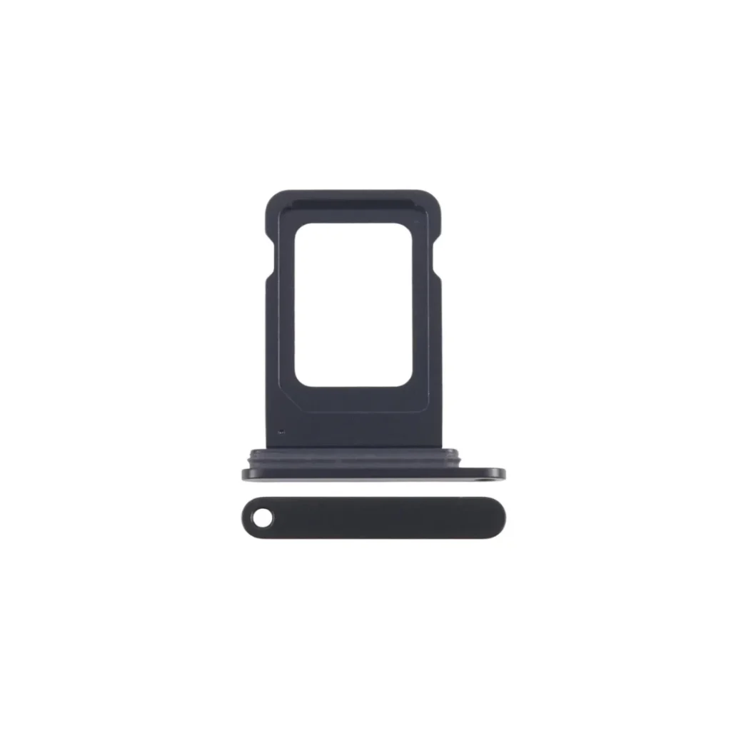 iPhone 16E Replacement SIM Tray Holder Slot (Black) – UK Stock