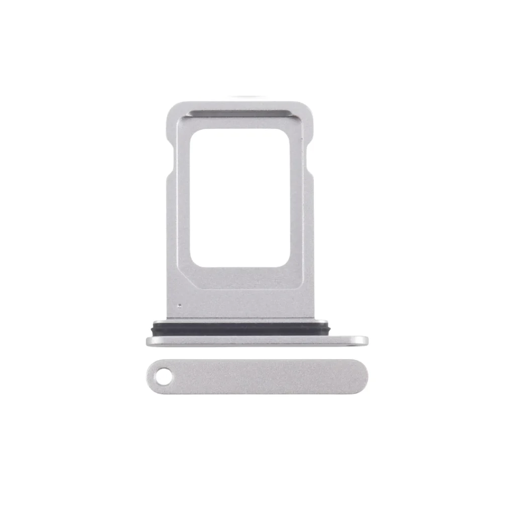 iPhone 16E Replacement SIM Tray Holder Slot (White) – UK Seller