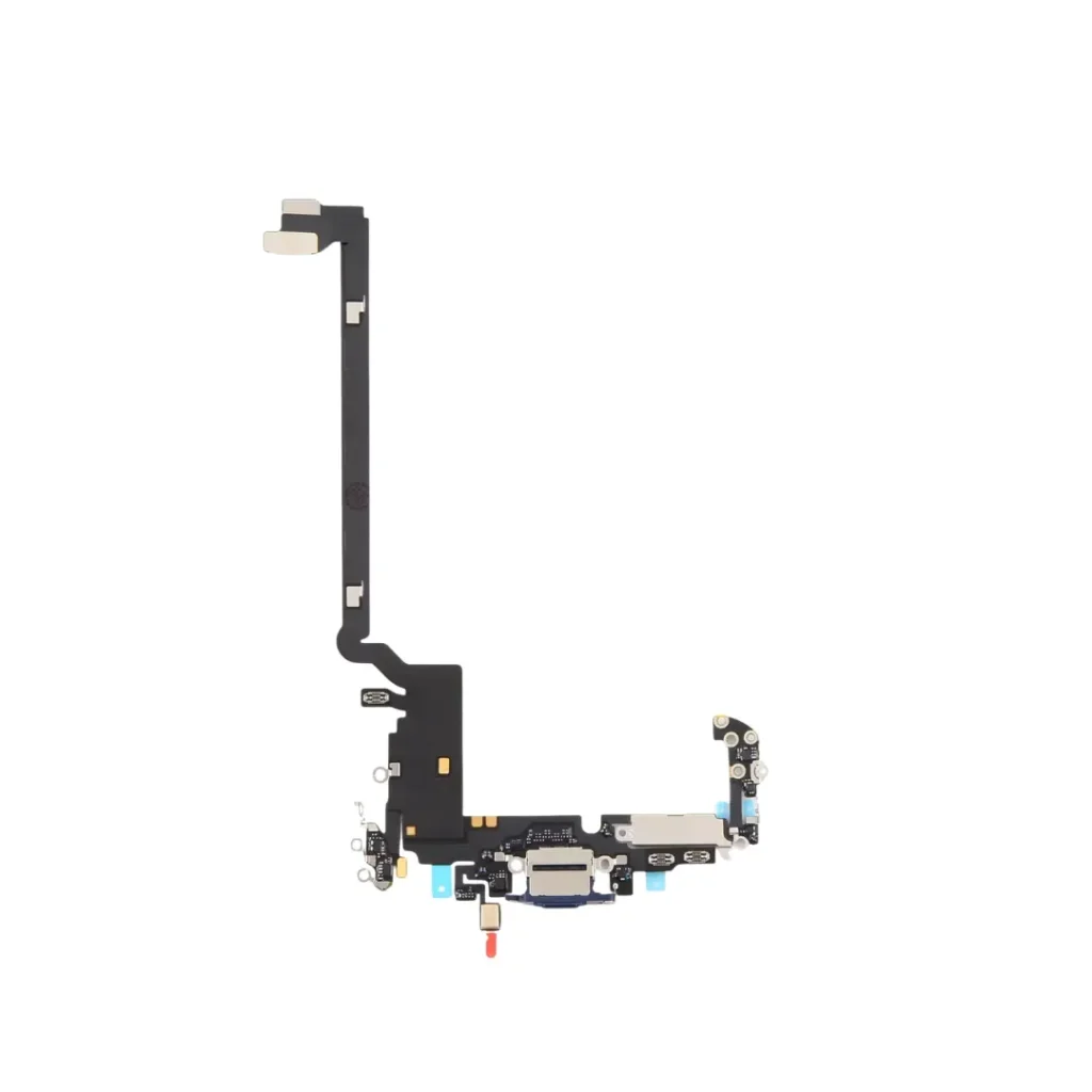 iPhone 17 Pro Max Blue Charging Port Flex Cable Original with IC | UK Stock