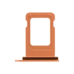 iPhone 17 Pro Max SIM Tray Holder Replacement (Orange) - SIM Card Slot - UK Seller