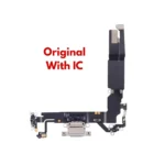 iPhone 17 White Charging Port Connector Flex Cable Original with IC | UK Stock