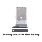 Samsung Galaxy S24 SIM Tray Holder Slot (Black) – UK Seller