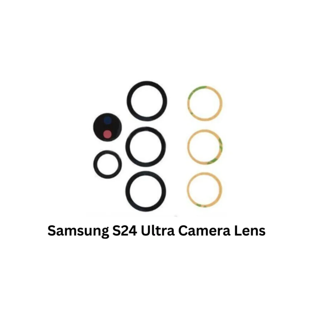 Samsung Galaxy S24 Ultra Rear Camera Glass Lens Replacement with Adhesive – UK