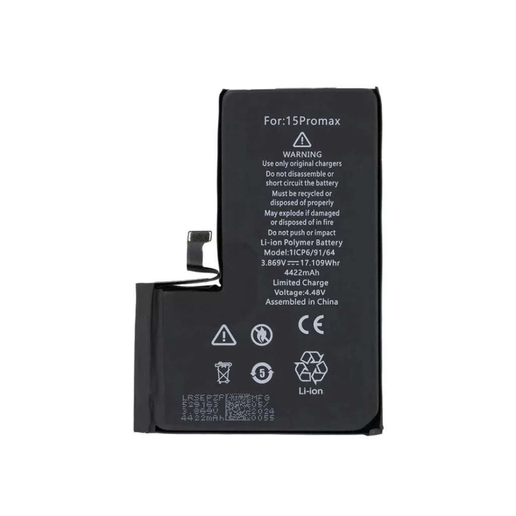 iPhone 15 Pro Max Compatible Battery 4422mAh Premium Quality UK Stock
