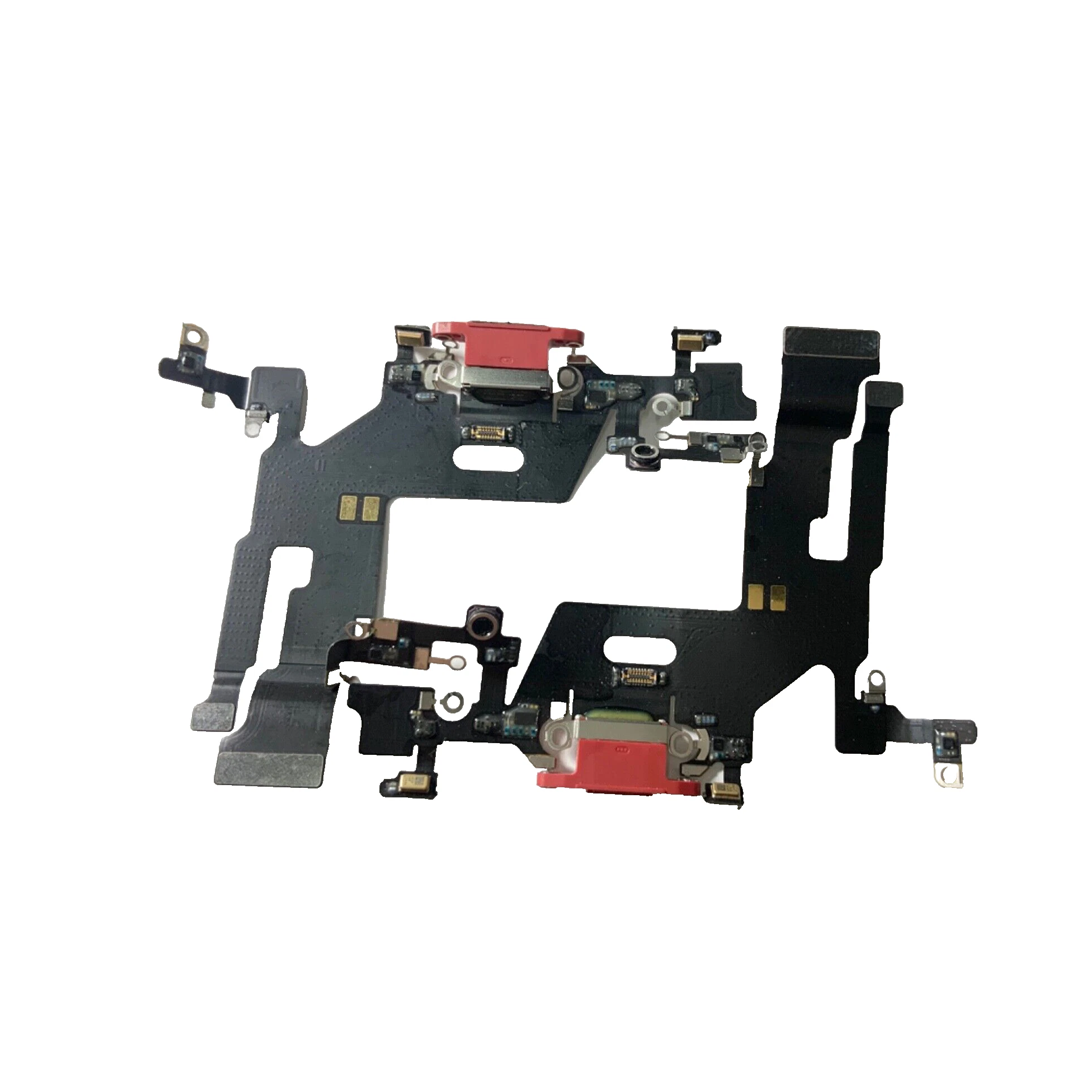 Genuine Apple iPhone 11 Charging Port Flex Cable Replacement Red Genuine Apple iPhone 11 Charging Port Flex Cable Replacement Red