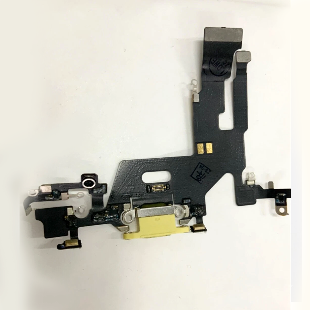 Genuine Apple iPhone 11 Charging Port Flex Cable Replacement Yellow Genuine Apple iPhone 11 Charging Port Flex Cable Replacement Yellow